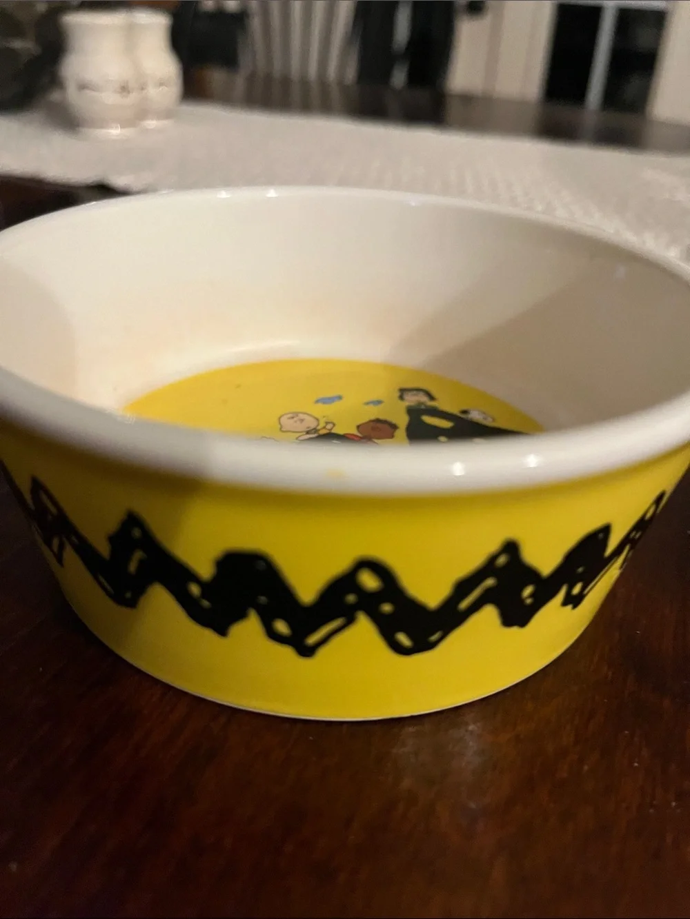 Gibson cracks bowl
